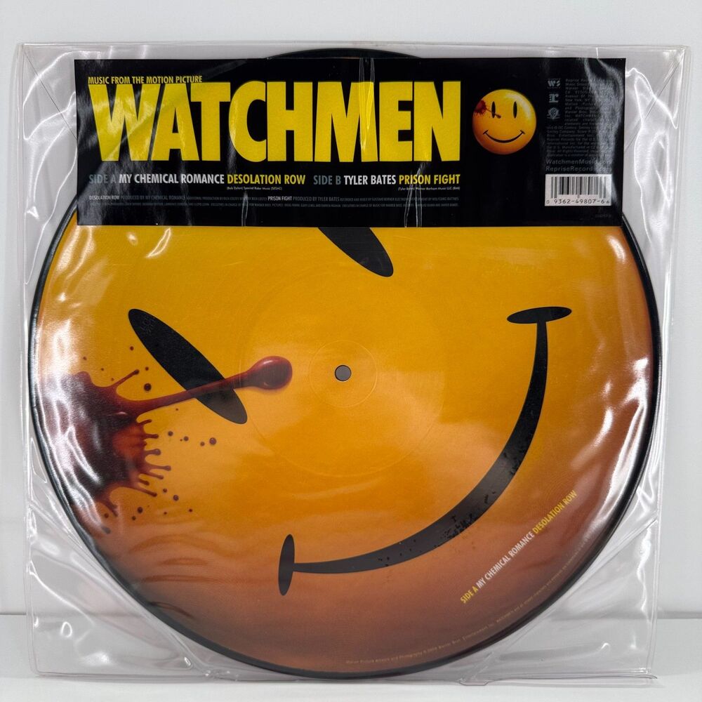 Watchmen Picture Disc Vinyl LP Sealed My Chemical Romance Tyler Bates #112